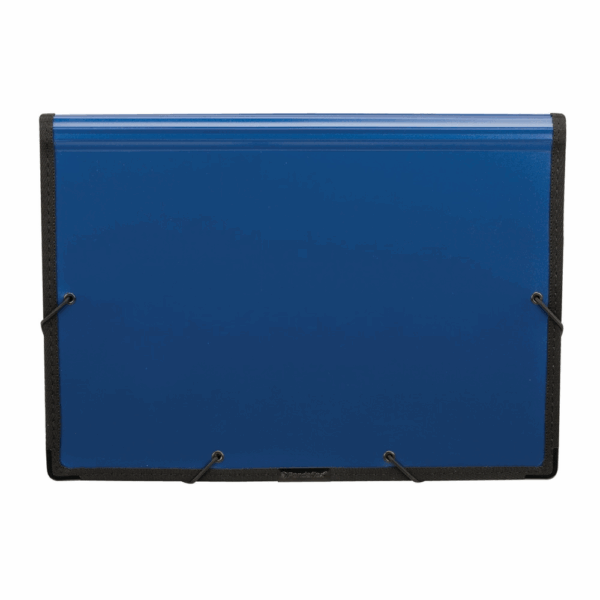 Pendaflex Professional Poly Expanding File, 13 Pockets, Letter Size, Metallic Blue - Image 2