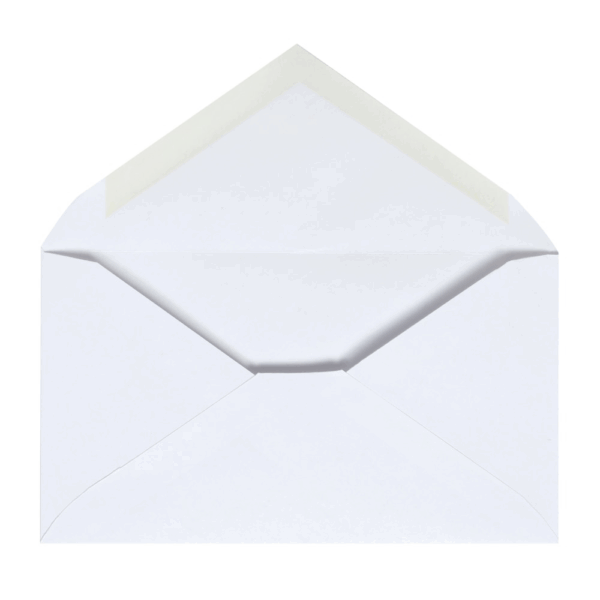 Envelopes, 3-5/8" x 6-1/2", Gummed Seal, White, Box Of 500 - Image 4
