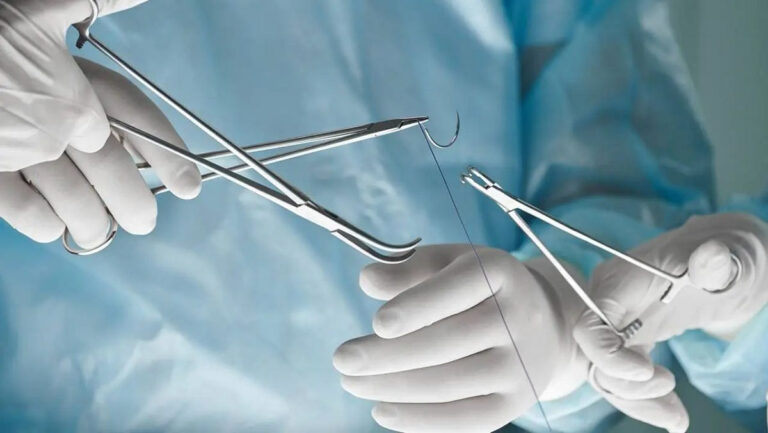 deep tissue suture