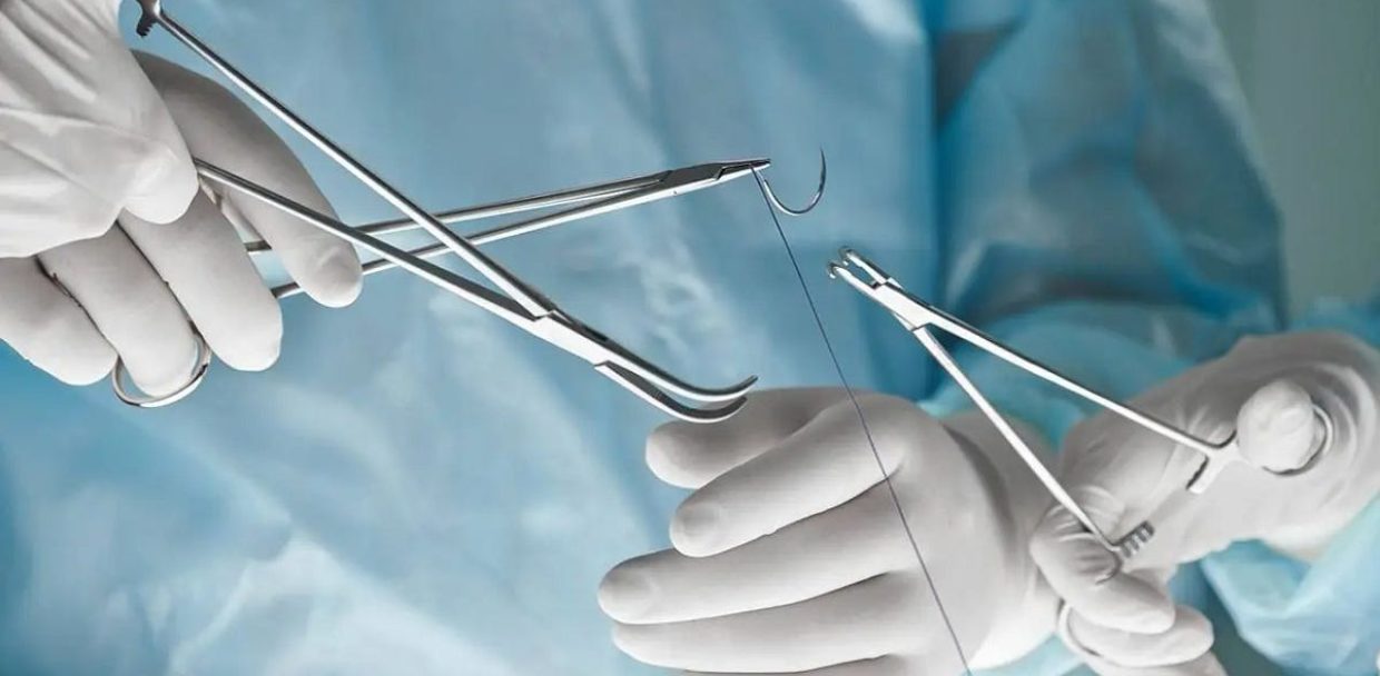 deep tissue suture