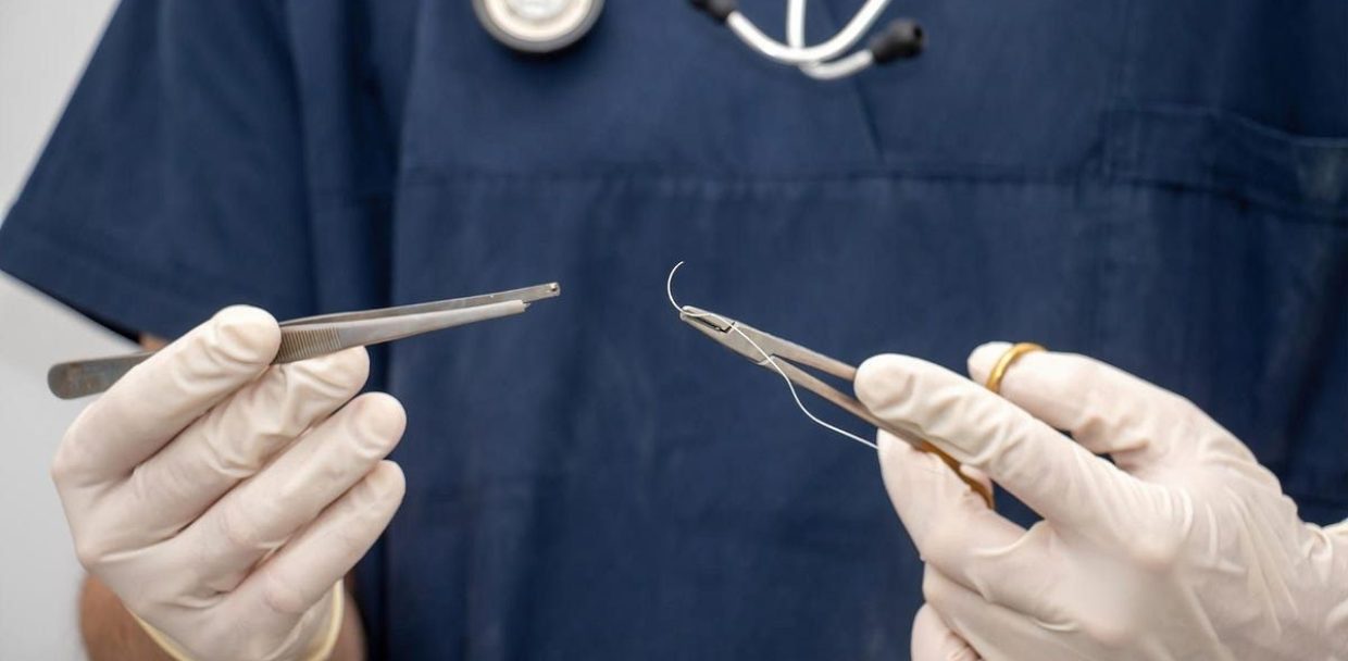 how to sterilize suture material
