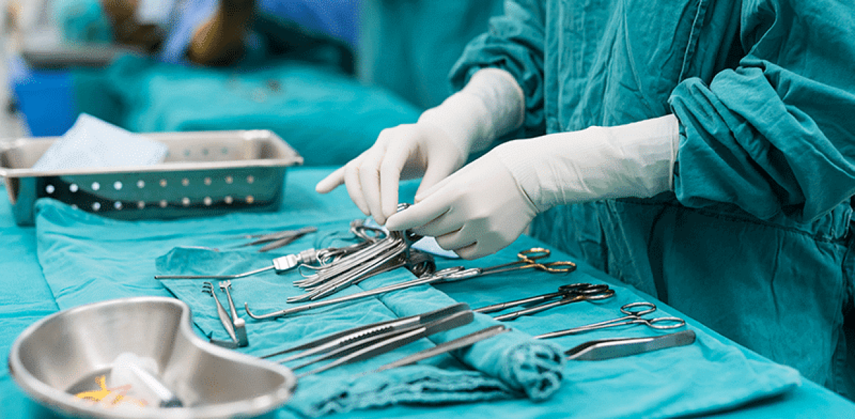 sterilize medical equipment